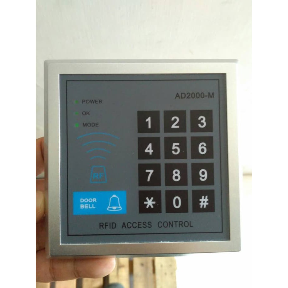 Jual Murah RFID PROXIMITY ENTRY DOOR LOCK ACCESS CONTROL SYSTEM pintu ...