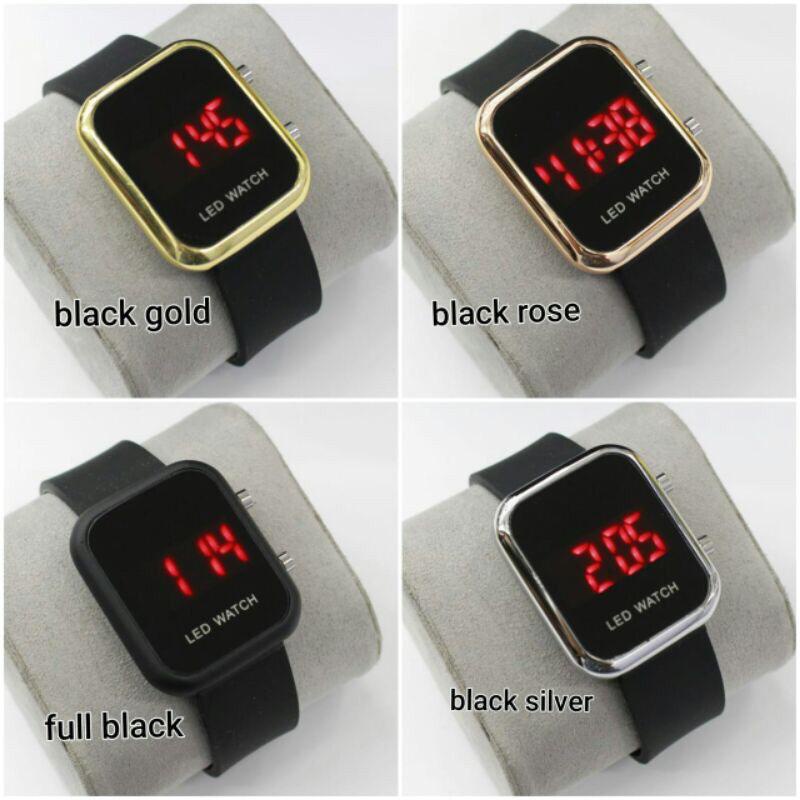 Led hot sale square watch