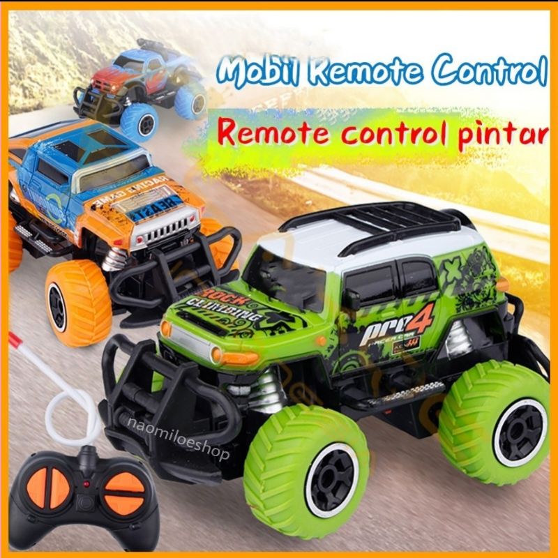 Jual Mainan mobil remote control RC Rock Clawler Mini Car warna warni ...