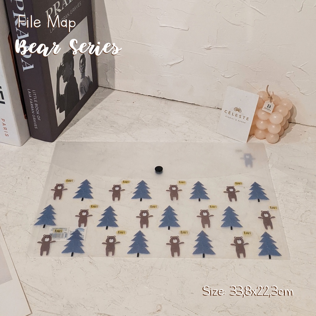 Jual File Map Document Aesthetic | Map Penyimpan File Lucu Edisi ...