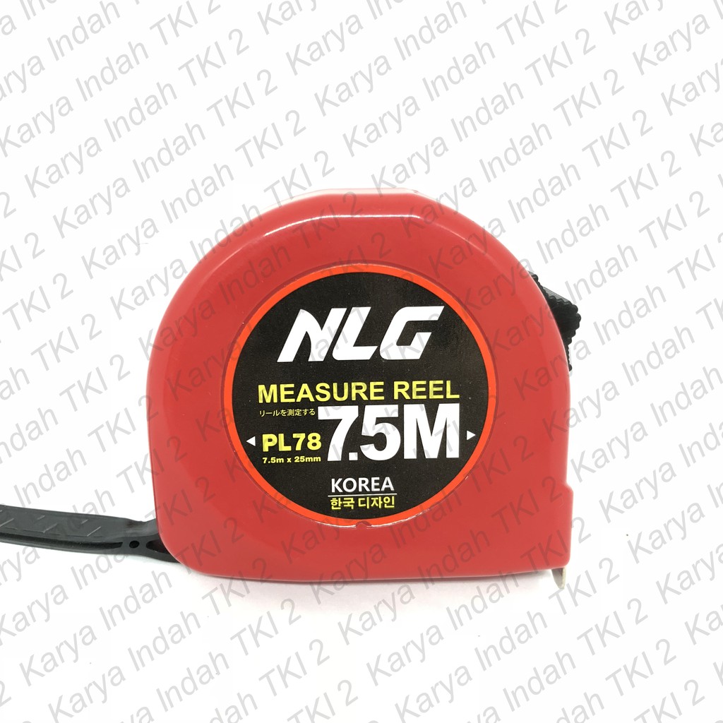 Jual Meteran 7.5m NLG Korea Measure Reel 7.5 M Ukuran Meter Inchi Feet ...