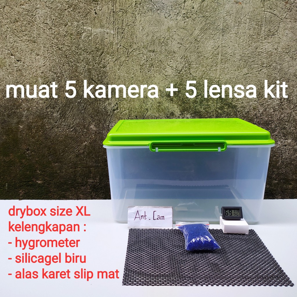 Jual drybox dry container box penyimpan kamera canon nikon Sony