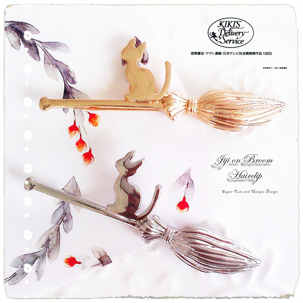 Jual ACC7082C2 - Jepit Rambut Jiji dari Kiki Delivery Service Ghibli ...