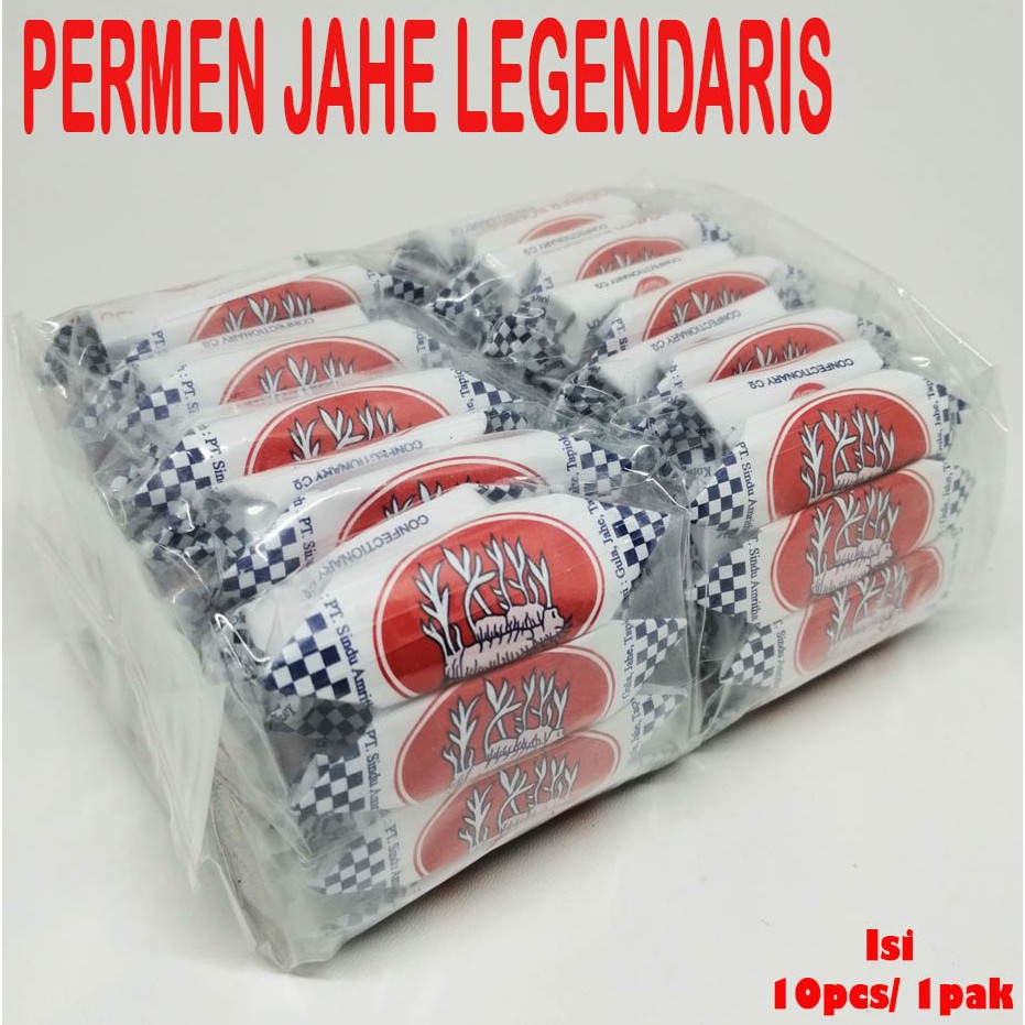 Jual Permen Ting Ting Jahe 320gr - isi 80 pcs - permen jahe jadul ...