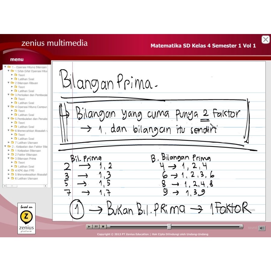 Jual Modul Belajar CD Zenius Matematika SD Kelas 4 Semester 1 | Shopee ...