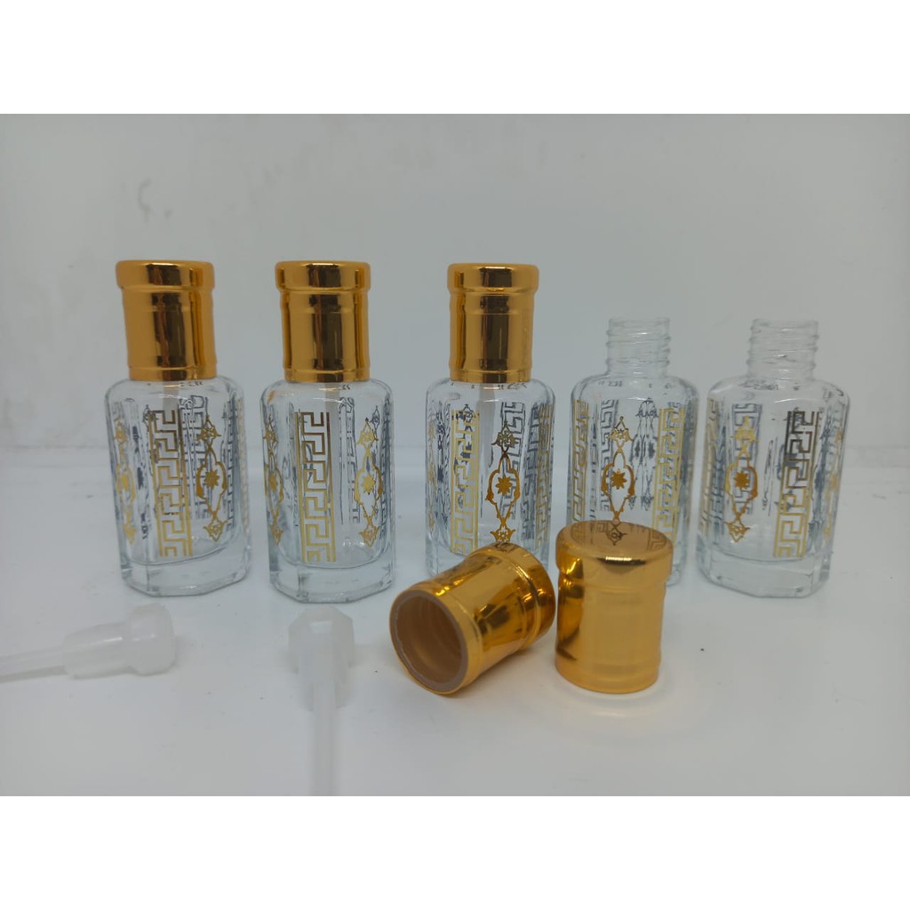 Jual BOTOL TOLA 12 ML BATIK PRINTING GOLD. STIK PLASTIK HARGA PER LUSIN ...