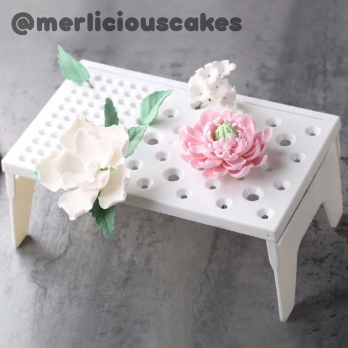 Jual Foldable Sugar Flower Drying Rack Sugarcraft Tool Fondant Gumpaste ...