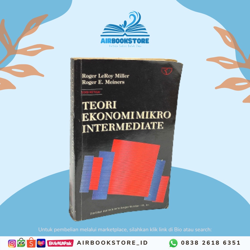 Jual Buku Teori Ekonomi Mikro Intermediate Roger | Shopee Indonesia