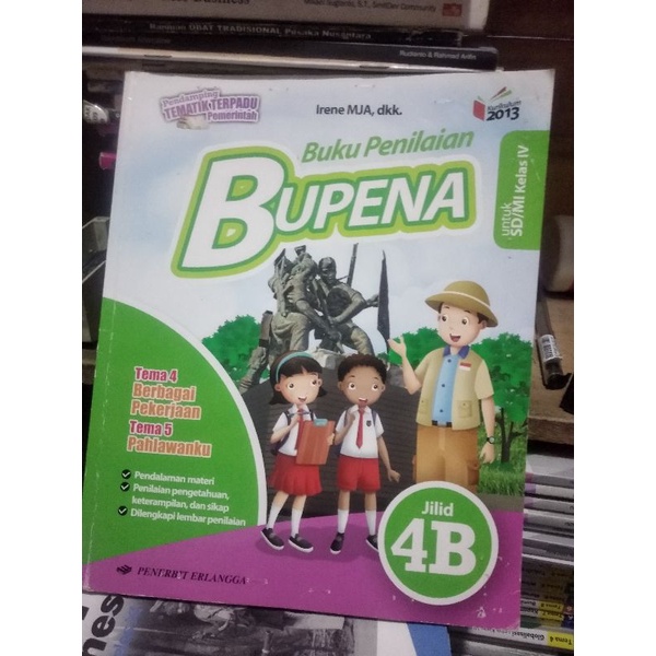 Jual Buku Bupena SD Kelas 4B Penerbit Erlangga | Shopee Indonesia