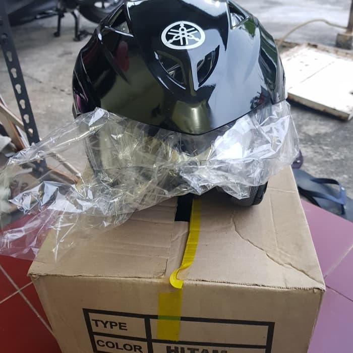 Jual HELM MAXI YAMAHA DOUBLE VISOR ORIGINAL SNI - | Shopee Indonesia