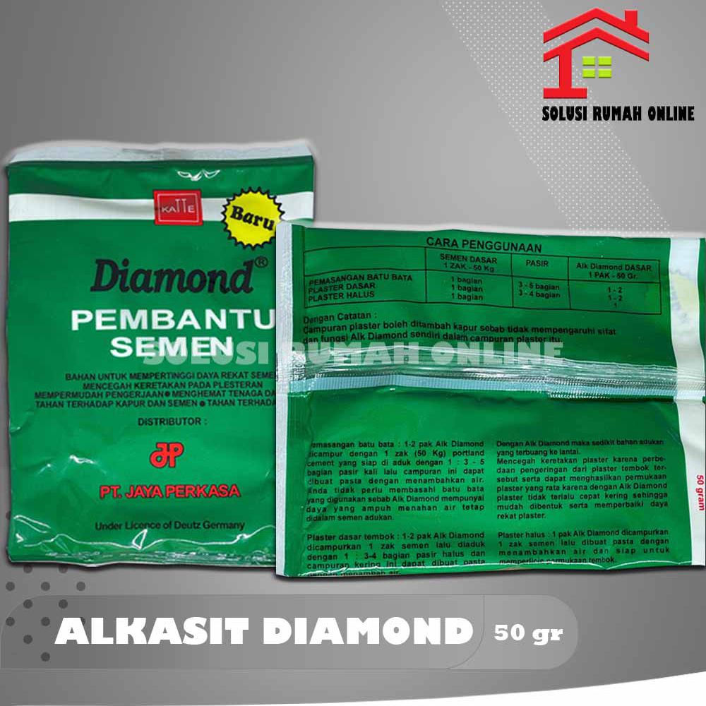 Jual Alkasit Diamond / Obat Pembantu Semen / Alcasit Pengeras Beton 50 ...