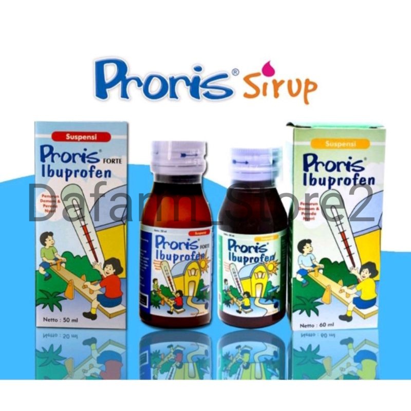 Jual Proris Suspensi / Proris Forte / Ibuprofen / Obat Penurun Panas ...