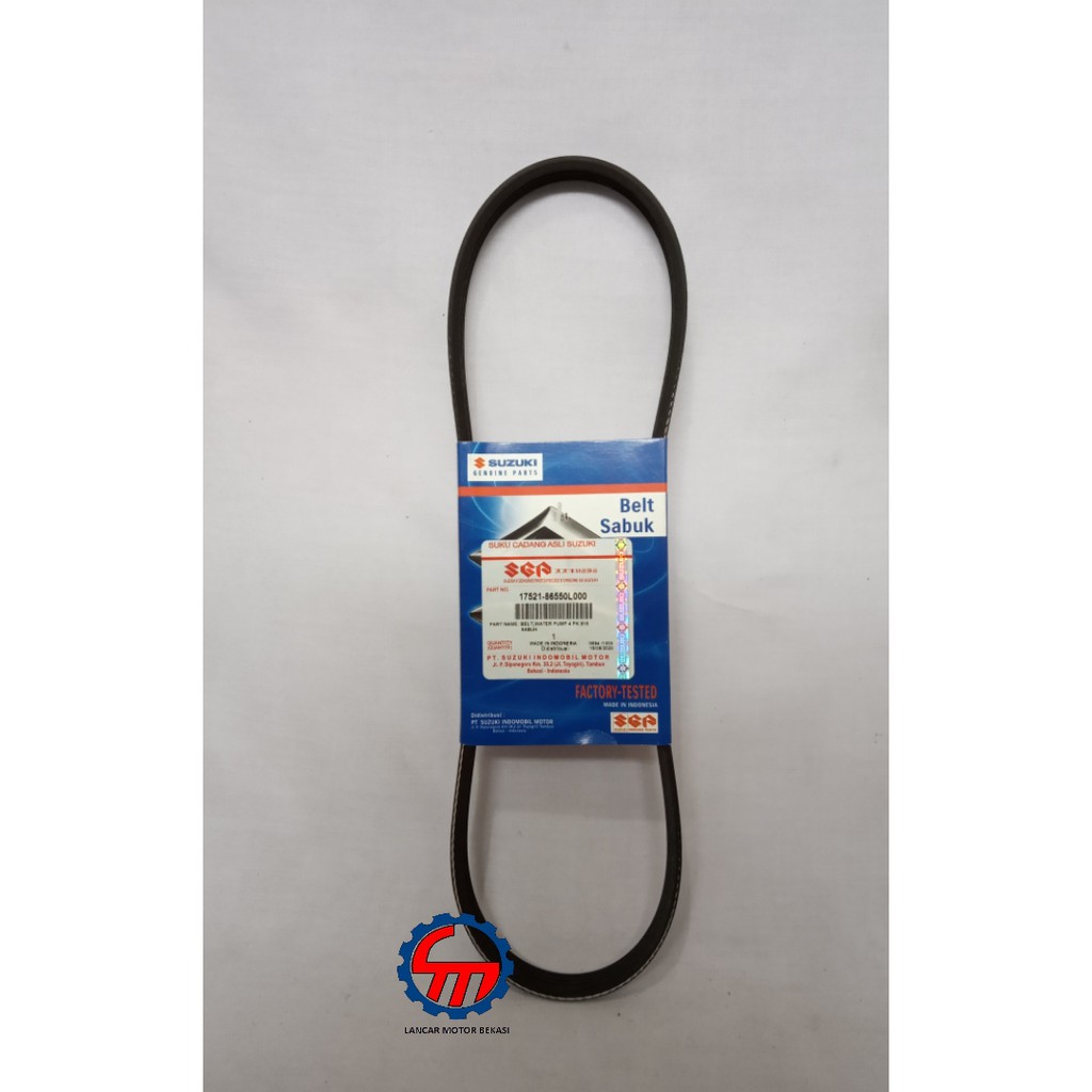 Jual Fan Belt Alternator Futura 1.5 Efi Asli Suzuki 1752186550000 4PK