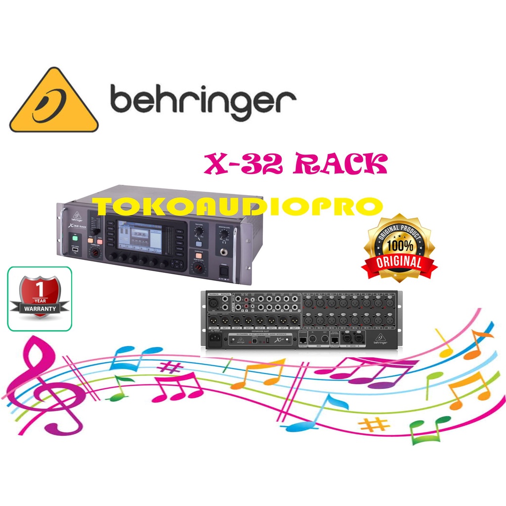 Jual Behringer X32 RACK Digital RackMount Mixer Shopee Indonesia