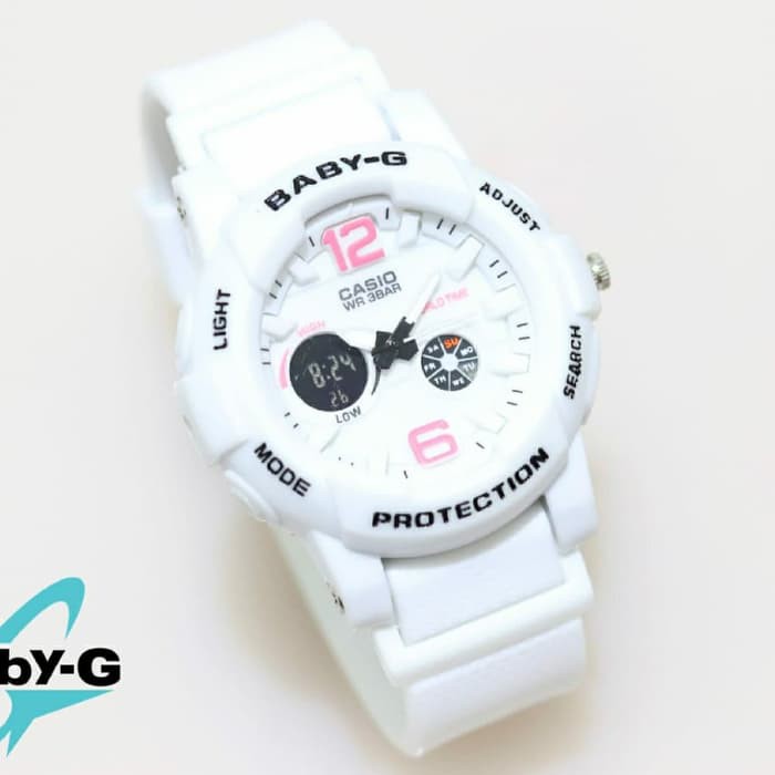 Jam baby g putih sale