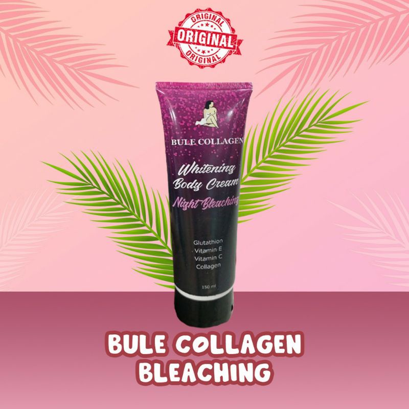 Jual bule collagen night bleaching bodycream (150 ml ) Shopee Indonesia