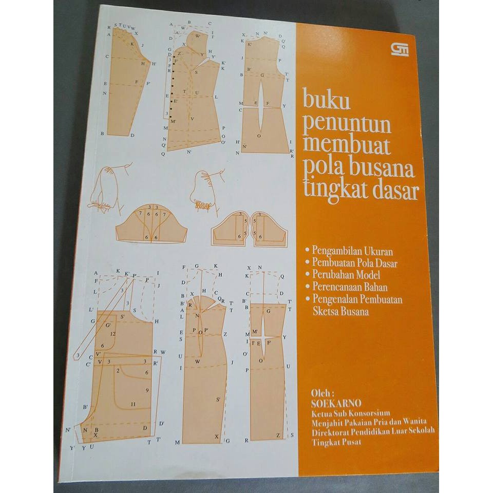 Jual Buku Penuntun Membuat Pola Busana Tingkat Dasar | Shopee Indonesia