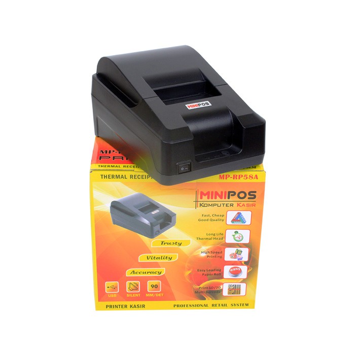 Jual Printer Kasir 58mm Minipos Mp Rp58a Mesin Thermal Adaptor Internal Shopee Indonesia 5246