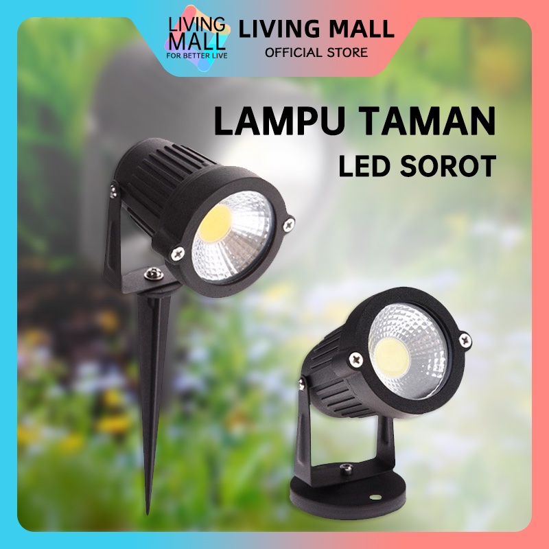 Lampu Sorot Taman Anti Air