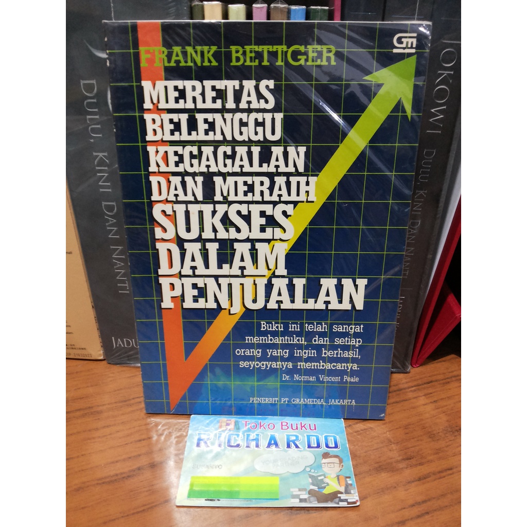 Jual Buku Meretas Belenggu Kegagalan Dan Meraih Sukses Dalam Penjualan ...