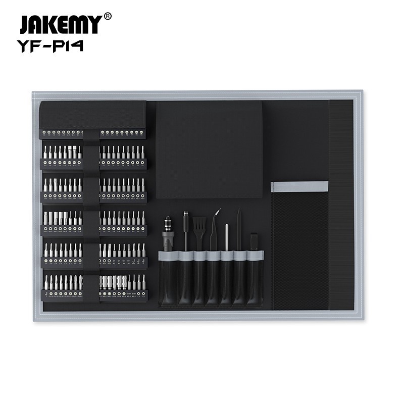 Jual Jakemy JM-YF-P14 Mata Obeng Set Hp 141in1 Komputer Laptop Pinset ...