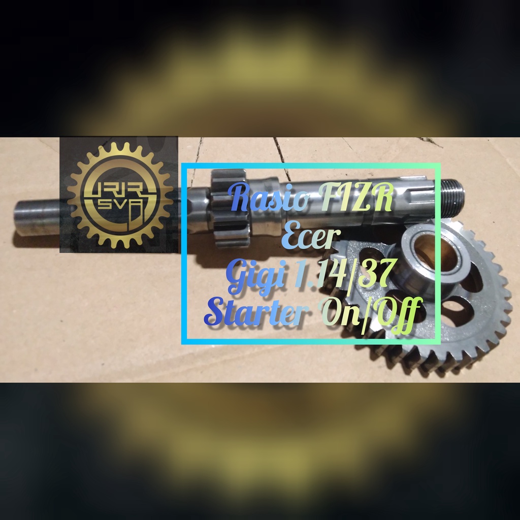 Jual Gigi Rasio Racing F1ZR FIZR FIZ R FORCE 1 Ecer Gigi ke 1.14/37 ...