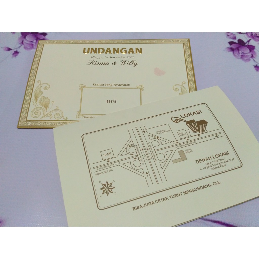 Jual undangan blangko kode 88178 | Shopee Indonesia