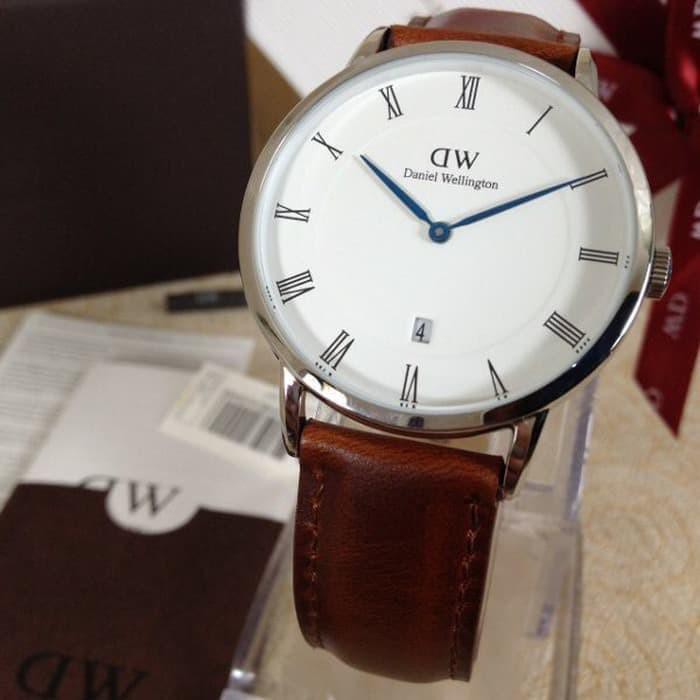 Jual Jam Tangan Dw Danie Wellington Dapper St Mawes Silver Ori Murah Original Shopee Indonesia