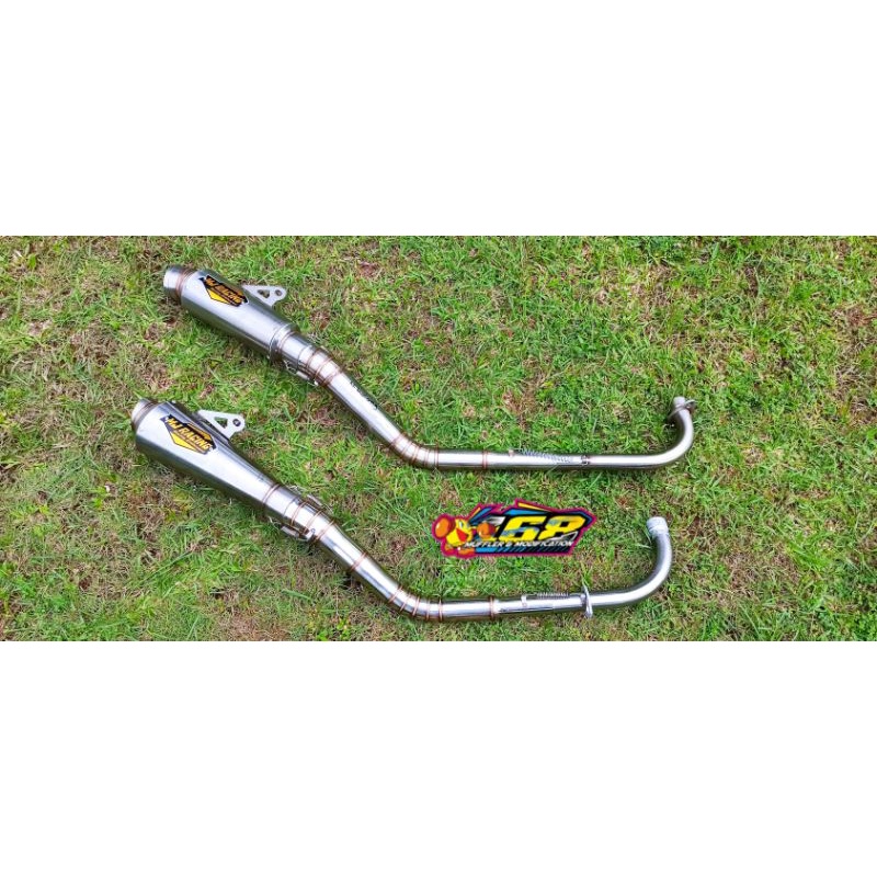 Jual Knalpot Mj Racing Original Sleep Engine Jupiter Vega Supra Kharisma Grand Not Dos Fanterra