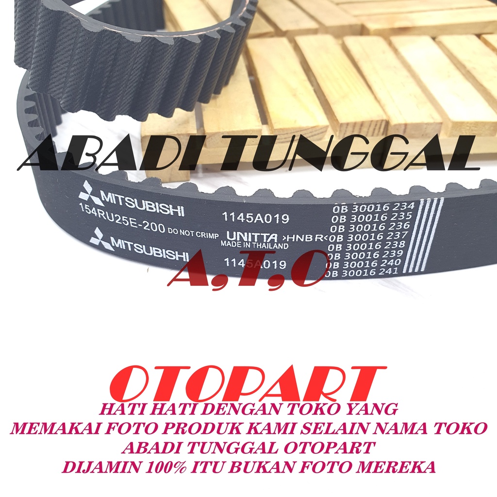 Jual TIMING BELT TALI KIPAS PANJANG MITSUBISHI TRITON 2500CC 1145A019 ...