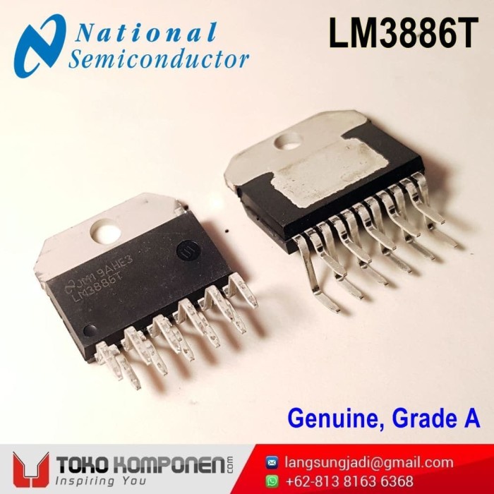 Jual Lm3886T, 68W High-Performance Audio Power Amplifier - Gainclone