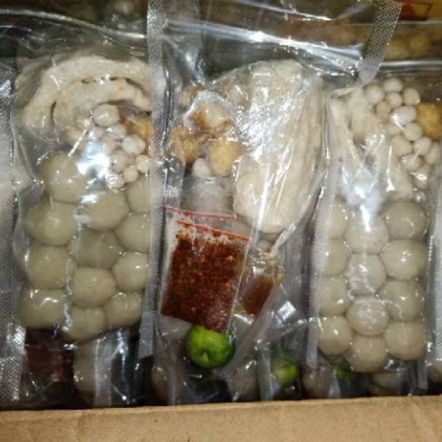 Jual Baso Aci Homemade Boci Isi 12 Baso Aci Tulang Rangu Seblak Boci