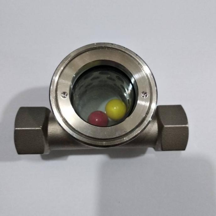 Jual SIGHT GLASS FLOW INDICATOR BALL 3/4