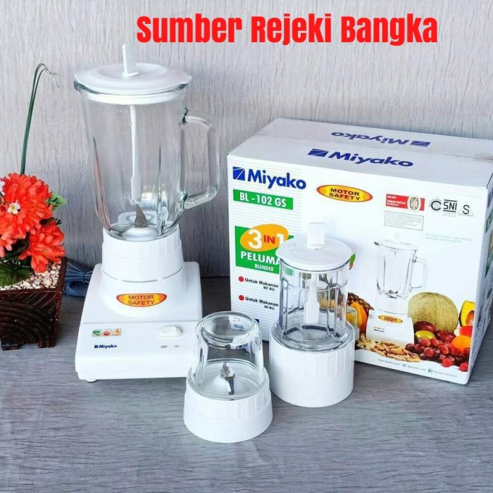 Jual Produk Unggulan Miyako Blender Bl102 Gs Bergaransi Shopee Indonesia