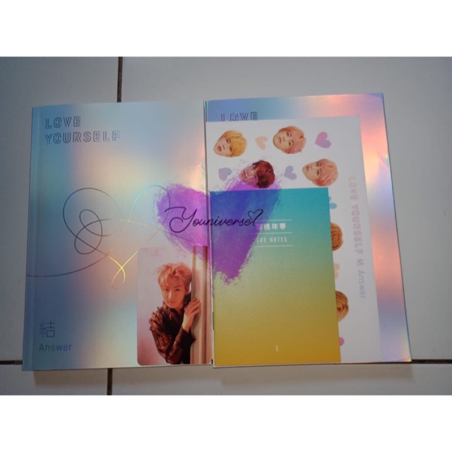 Jual BTS LY ANSWER VER.E + JUNGKOOK PC (WITH POSTER) | Shopee Indonesia