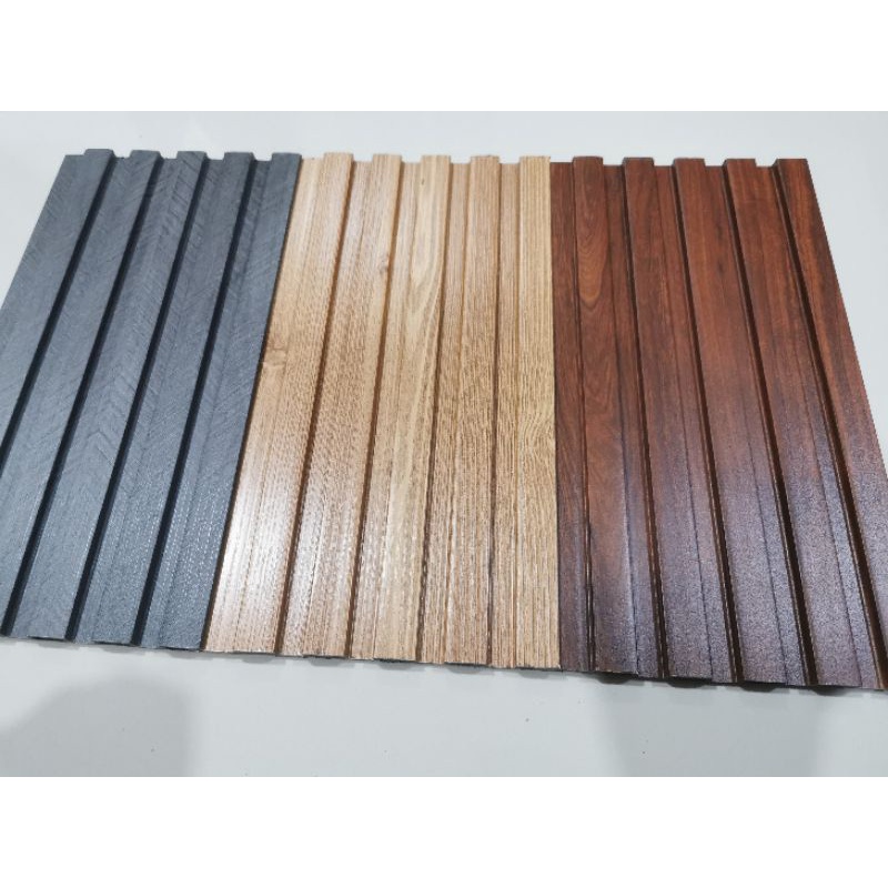 Jual Sample Size WPC Wood Panel Royal Wallpanel | Shopee Indonesia