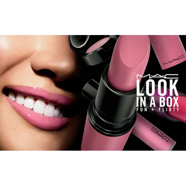 Jual MAC Look in a Box (Fun & Flirty Kit) | Shopee Indonesia