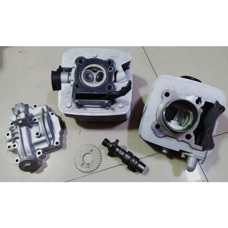 Jual Blok seher thunder set piston kit blok cylinder suzuki thunder set