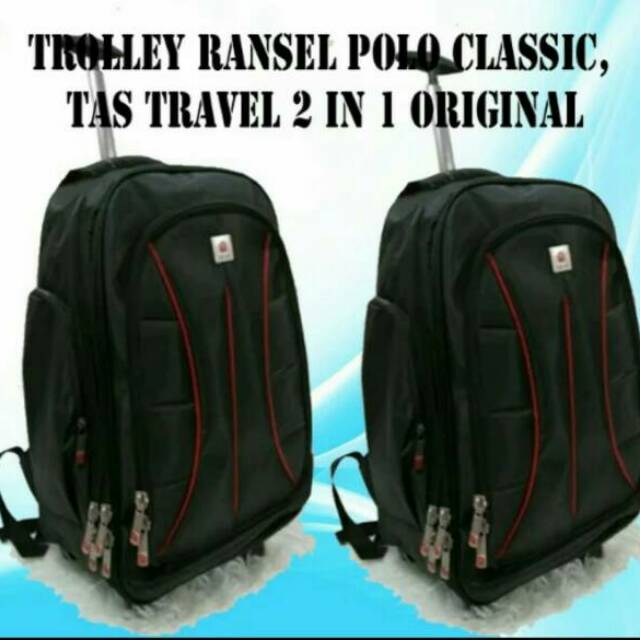 Tas ransel hotsell trolley polo