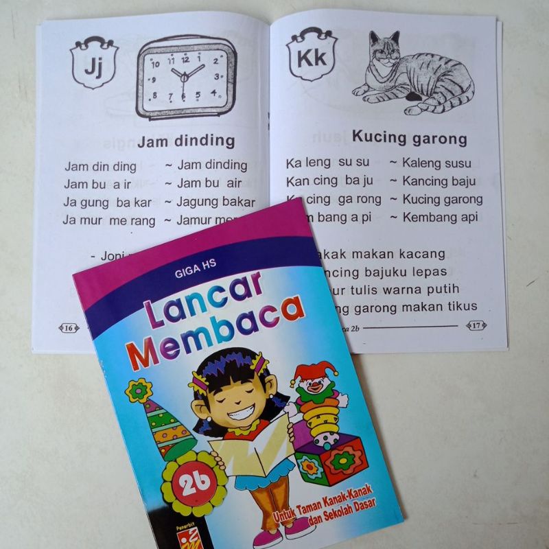 Jual Buku Anak TK Dan SD Lancar Membaca 1A 1B 2A 2B - Belajar Menulis ...