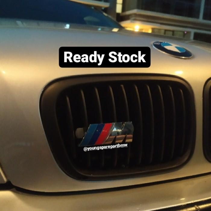 WS Chrome Front Grille Emblem For BMW M Power – M1 M2 M3 M4 M5 M6 M7 8 Competition