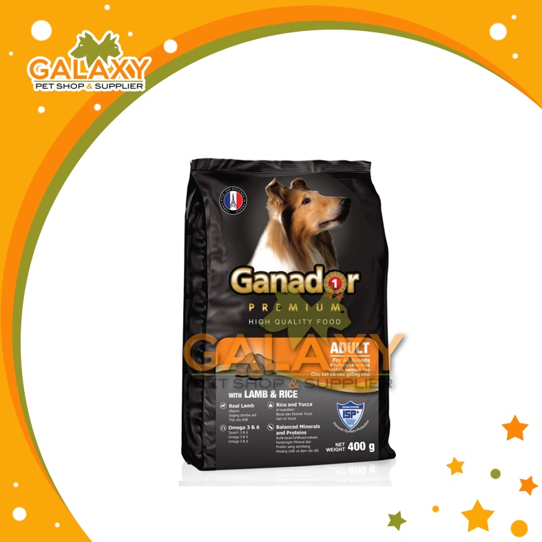 Jual GANADOR ADULT LAMB & RICE 400g | Shopee Indonesia