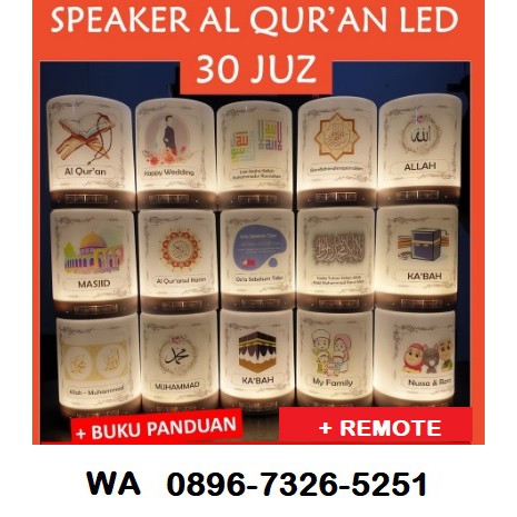 Speaker Quran SQ805 Veilleuse Noire - Neuf - Pour Enfant/bébé - Marque Equantu