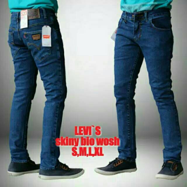 Jual Celana jeans skinny / celana pria | Shopee Indonesia