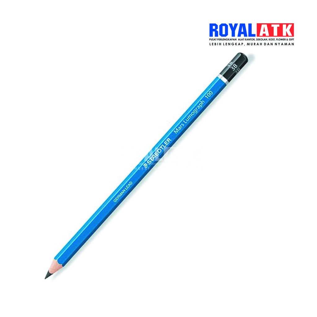 Jual Pensil 2B Staedtler Pencil Komputer 2B Pensil Ujian Asli Original ...