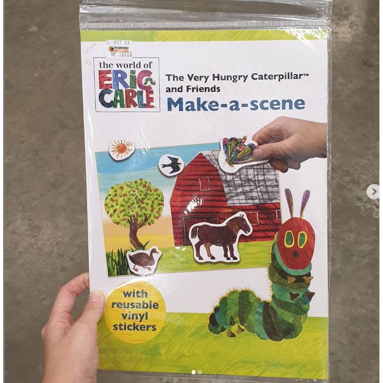 Jual The Very Hungry Caterpillar And Friends MAKE A SCENE Sticker ...