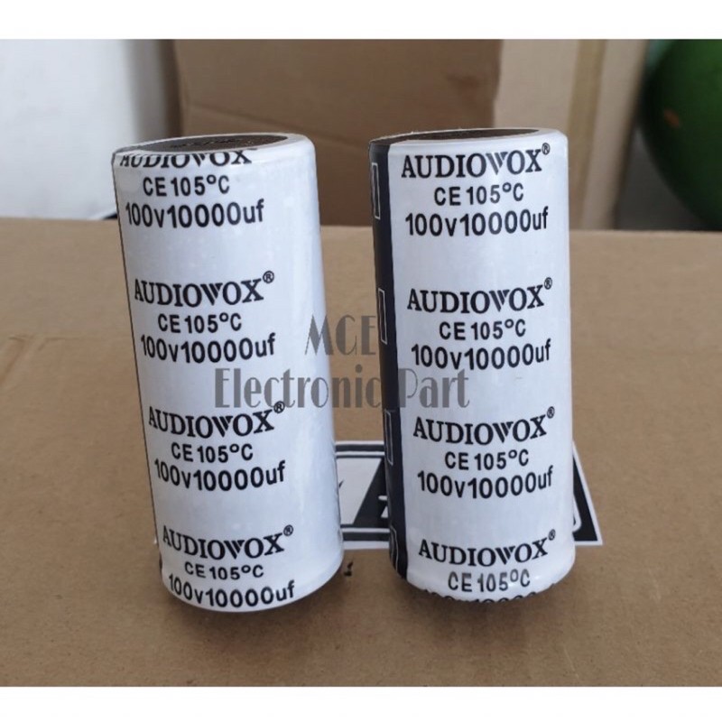 Jual ELCO AUDIOVOX 10k/100V PUTIH (3,5x8cm) harga per 1 biji | Shopee ...