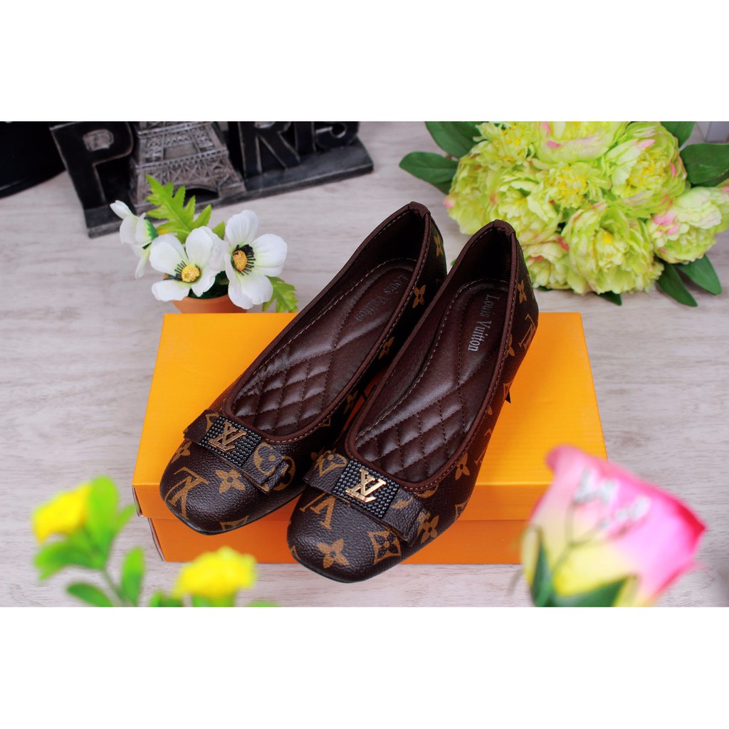 LV LOUIS VUITTON #319-164 / SEPATU FLAT SHOES WANITA BATAM