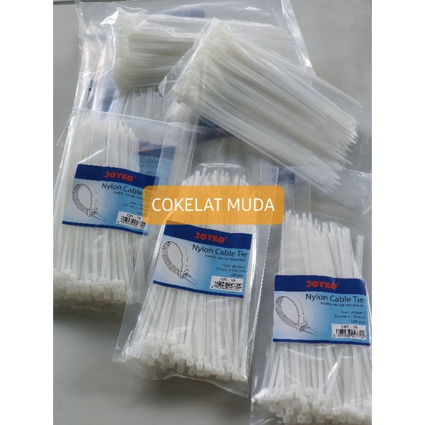 Jual Kabel Tis Pengikat Cable Ties Nylon Joyko Cbt Cm Pack