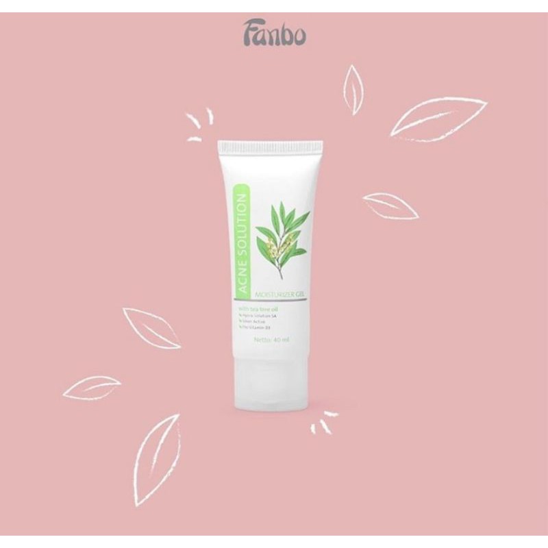 Jual FANBO ACNE SOLUTION MOISTURIZER GEL (PAMELLA SUPERMARKET) | Shopee ...